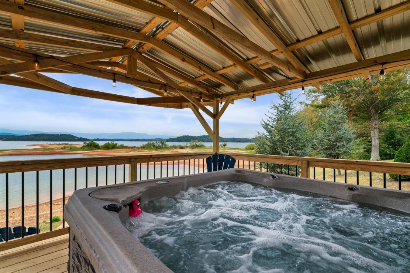 Lakefront Mountain Oasis Dandridge Exterior foto